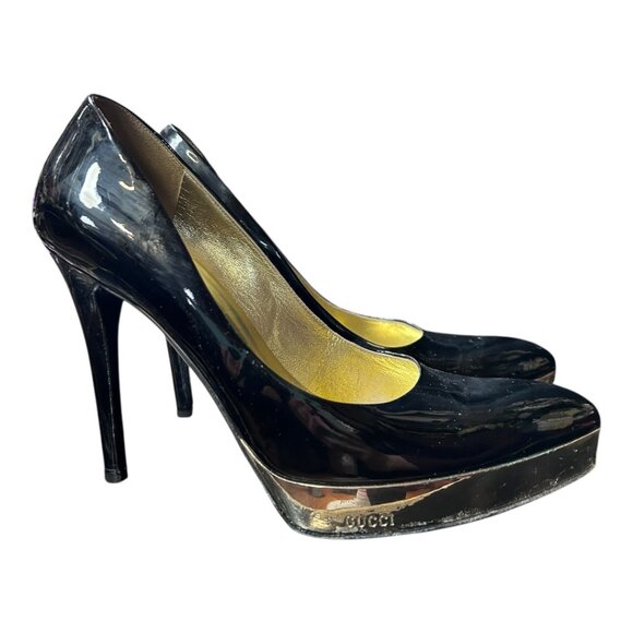 Gucci Leather Heels - Picture 1 of 8